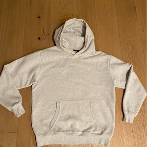Men’s Light Grey Zanerobe Hoodie-Medium